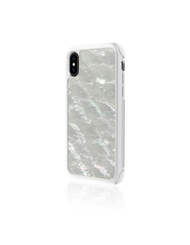 Hama Tough Pearl custodia per cellulare 14,7 cm (5.8") Cover Perlato, Bianco