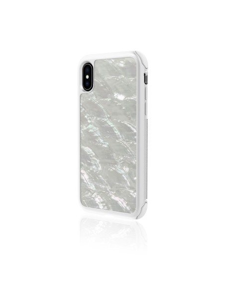 Hama Tough Pearl custodia per cellulare 14,7 cm (5.8") Cover Perlato, Bianco Hama Tough Pearl custodia per cellulare 14,7 cm (5.8") Cover Perlato, Bianco