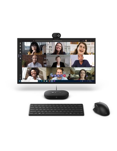 Microsoft Modern webcam 1920 x 1080 Pixel USB Nero