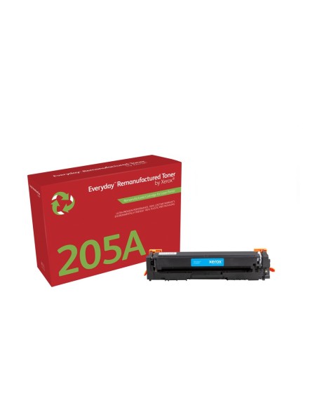 Everyday Rigenerato Toner Ciano di Xerox per HP 205A (CF531A), Capacità standard