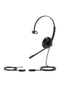 Yealink YHS34 Lite Mono Auricolare Cablato A Padiglione Ufficio Nero
