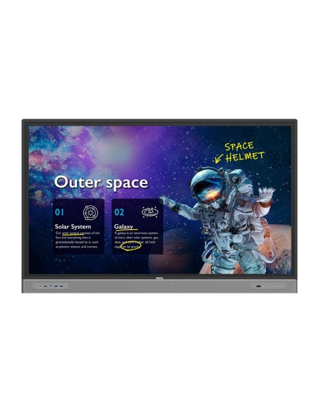 Benq RM6503 lavagna interattiva 165,1 cm (65") 3840 x 2160 Pixel Touch screen Nero, Grigio