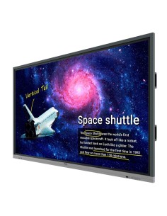 BenQ RE8601 Pannello piatto interattivo 2,18 m (86") LED 450 cd m² 4K Ultra HD Nero Touch screen Processore integrato Android 2