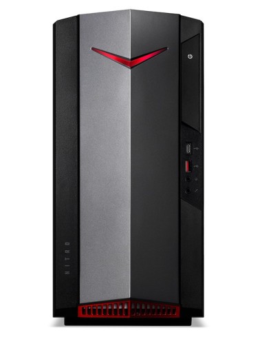 Acer NITRO 50 N50-640 i5-12400 Tower Intel® Core™ i5 16 GB DDR4-SDRAM 512 GB SSD Windows 11 Home PC Nero