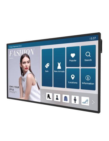 BenQ IL5501 Pannello piatto per segnaletica digitale 139,7 cm (55") IPS 400 cd m² 4K Ultra HD Nero Touch screen Processore