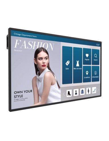BenQ IL5501 Pannello piatto per segnaletica digitale 139,7 cm (55") IPS 400 cd m² 4K Ultra HD Nero Touch screen Processore