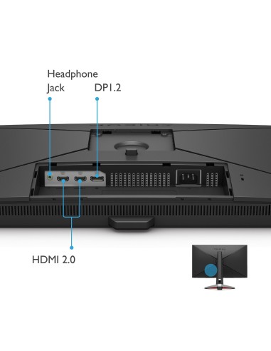 BenQ 9H.LKTLA.TBE Monitor PC 68,6 cm (27") 3840 x 2160 Pixel 2K Ultra HD LED Nero