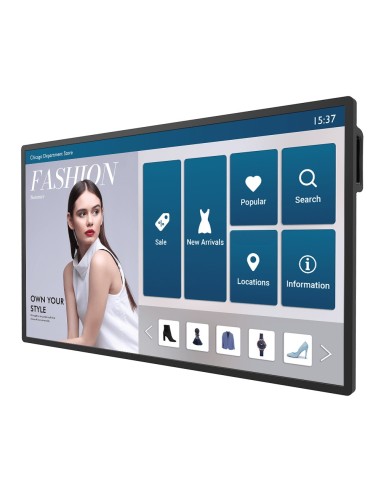 BenQ IL4301 Pannello piatto interattivo 109,2 cm (43") ADS 400 cd m² 4K Ultra HD Nero Touch screen Processore integrato Android