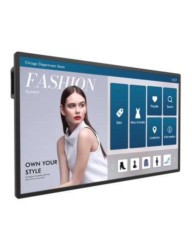 BenQ IL4301 Pannello piatto interattivo 109,2 cm (43") ADS 400 cd m² 4K Ultra HD Nero Touch screen Processore integrato Android