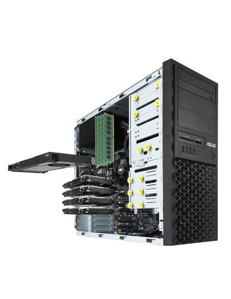 ASUS Pro Series E500-11900008P i9-11900 Tower Intel® Core™ i9 16 GB DDR4-SDRAM 2512 GB HDD+SSD Windows 10 Pro Stazione di