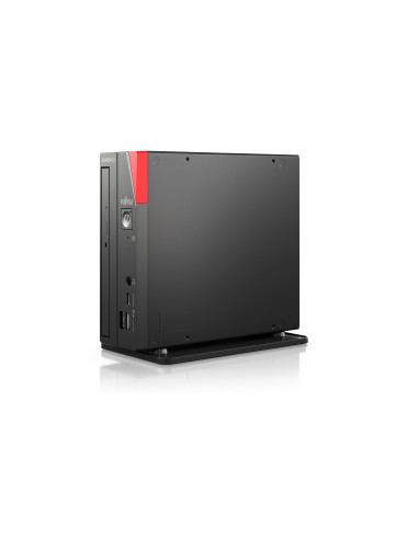 Fujitsu ESPRIMO G6012 i5-12400T UCFF Intel® Core™ i5 8 GB DDR4-SDRAM 256 GB SSD Windows 11 Pro Mini PC Nero, Rosso