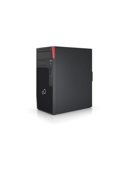 Fujitsu ESPRIMO P6012 i5-12400 Desktop Intel® Core™ i5 16 GB DDR4-SDRAM 512 GB SSD Windows 11 Pro PC Nero, Rosso