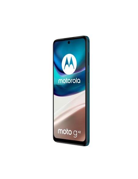Motorola Moto G moto g42 (Tripla fotocamera 50 MP, display OLED FHD+, batteria 5000 mAh, 6 128GB espandibile, Dual SIM, Android