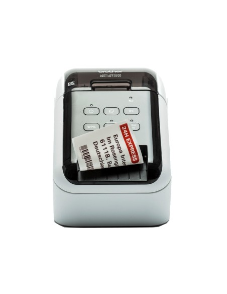 Brother QL-810WC stampante per etichette (CD) Termica diretta A colori 300 x 600 DPI 176 mm s Con cavo e senza cavo DK Wi-Fi