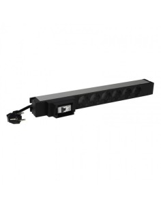 Legrand 6 468 31 prolunghe e multiple 3 m 6 presa(e) AC Nero