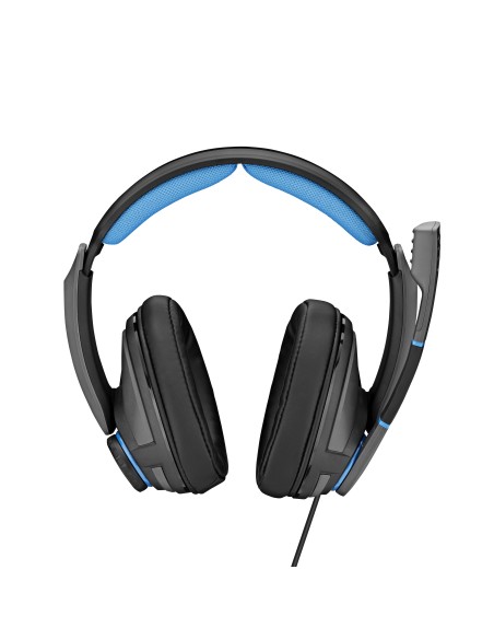 EPOS | SENNHEISER GSP 300 Auricolare Cablato A Padiglione Giocare Nero, Blu