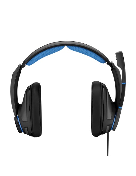 EPOS | SENNHEISER GSP 300 Auricolare Cablato A Padiglione Giocare Nero, Blu
