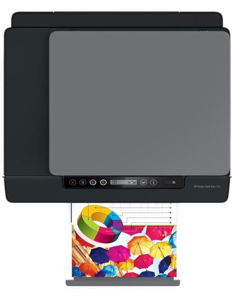 HP Smart Tank Plus Stampante multifunzione wireless 555, Stampa, scansione, copia, wireless, scansione verso PDF