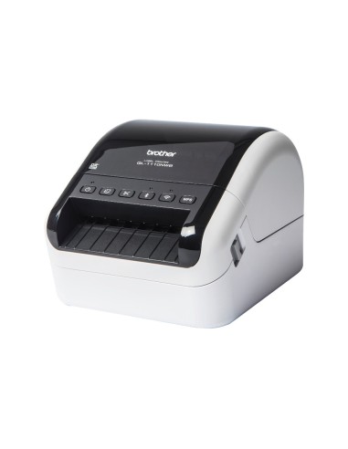 Brother QL-1110NWBC stampante per etichette (CD) Termica diretta 300 x 300 DPI 110 mm s Con cavo e senza cavo DK Wi-Fi Bluetooth