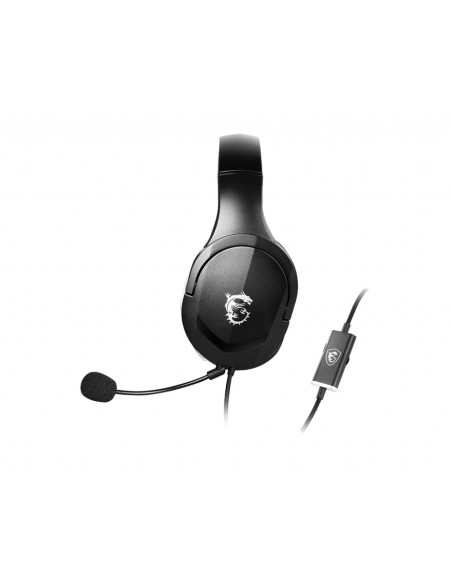 MSI Immerse GH20 Auricolare Cablato A Padiglione Giocare Nero