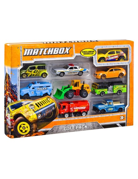 Matchbox confezione 9 veicoli assortimento
