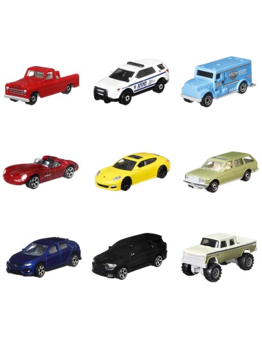 Matchbox confezione 9 veicoli assortimento