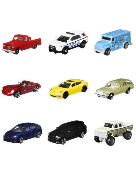 Matchbox confezione 9 veicoli assortimento