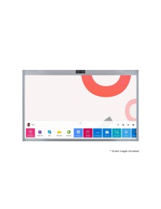 LG 55CT5WJ-B Pannello piatto per segnaletica digitale 139,7 cm (55") LED Wi-Fi 450 cd m² 4K Ultra HD Argento Touch screen
