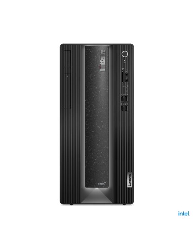 Lenovo ThinkCentre neo 70t i5-12500 Tower Intel® Core™ i5 8 GB DDR5-SDRAM 512 GB SSD Windows 11 Pro PC Nero