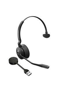 Jabra Engage 55 Auricolare Wireless A Padiglione Ufficio Nero, Titanio