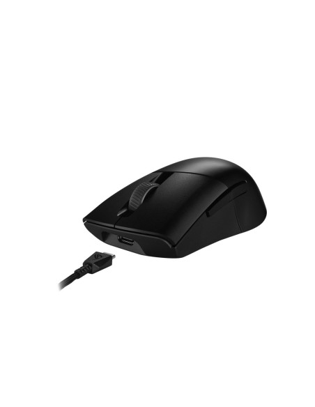 ASUS ROG Keris Wireless AimPoint mouse Mano destra RF Wireless + Bluetooth + USB Type-C Ottico 36000 DPI