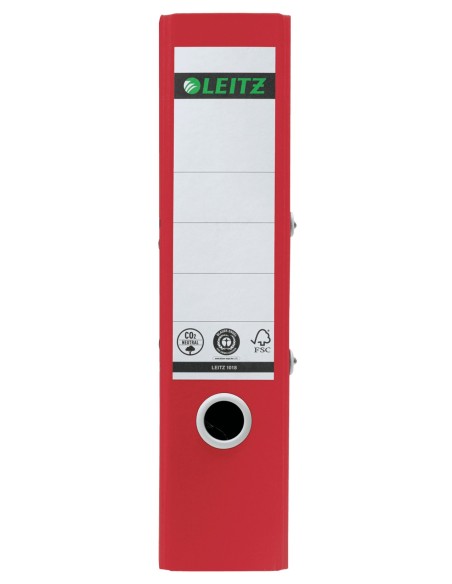 Leitz 10180025 raccoglitore ad anelli A4 Rosso