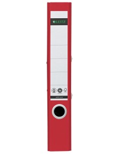Leitz 10190025 raccoglitore ad anelli A4 Rosso 2