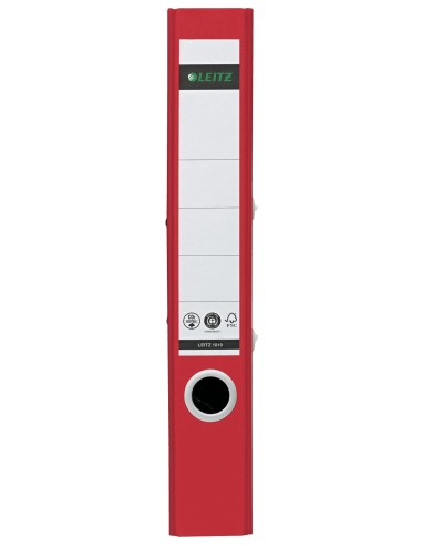 Leitz 10190025 raccoglitore ad anelli A4 Rosso