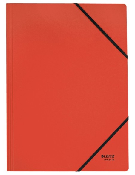 Leitz 39080025 cartella Cartoncino Rosso A4