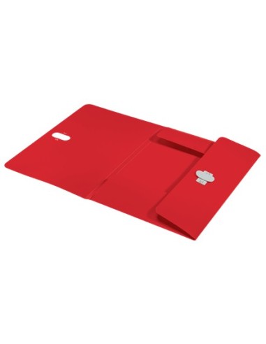 Leitz 46220025 cartella Polipropilene (PP) Rosso A4