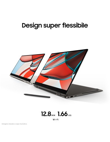 Samsung Galaxy Book3 Pro 360 16" Laptop i7 16GB 512GB Windows 11 Pro Graphite