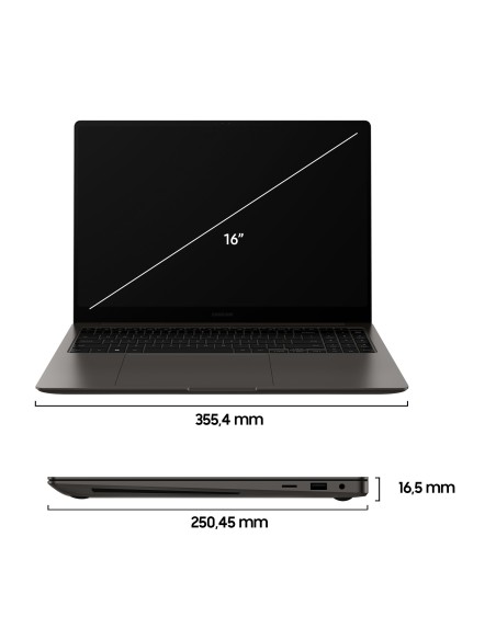 Samsung Galaxy Book3 Ultra 16" Laptop i7 16GB 512GB Windows 11 Pro Graphite