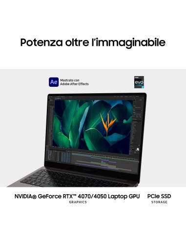 Samsung Galaxy Book3 Ultra 16" Laptop i7 16GB 512GB Windows 11 Pro Graphite
