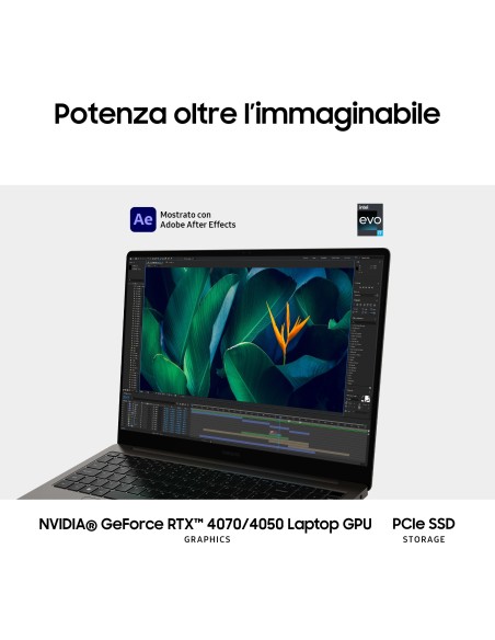 Samsung Galaxy Book3 Ultra 16" Laptop i7 16GB 512GB Windows 11 Pro Graphite