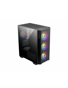 MSI MAG FORGE M100R computer case Midi Tower Nero, Trasparente 2