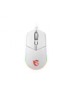 MSI CLUTCH GM11 WHITE mouse Ambidestro USB tipo A Ottico 5000 DPI