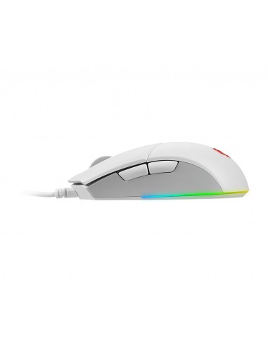 MSI CLUTCH GM11 WHITE mouse Ambidestro USB tipo A Ottico 5000 DPI