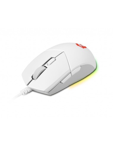 MSI CLUTCH GM11 WHITE mouse Ambidestro USB tipo A Ottico 5000 DPI