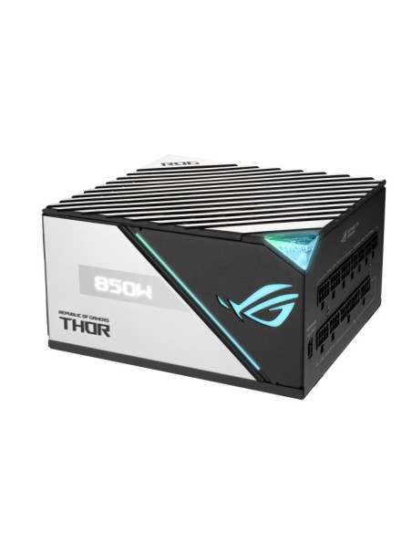 ASUS ROG THOR 850W Platinum II alimentatore per computer 20+4 pin ATX Nero, Blu, Grigio