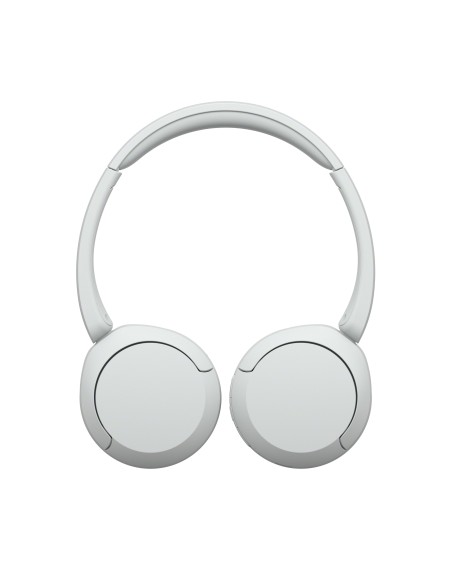 Sony Cuffie Bluetooth wireless WH-CH520 - Durata della batteria fino a 50 ore con ricarica rapida, stile on-ear - Bianco