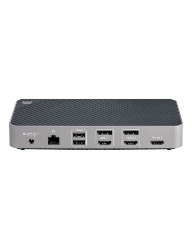 StarTech.com Docking station USB-C per Tre Monitor - Dock USB C Triplo HDMI DP 4K - Hub USB a 5 Porte - GbE - PD 100W - Docking