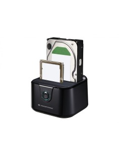 Conceptronic DONN12B docking station per unità di archiviazione USB 3.2 Gen 1 (3.1 Gen 1) Type-B Nero 2