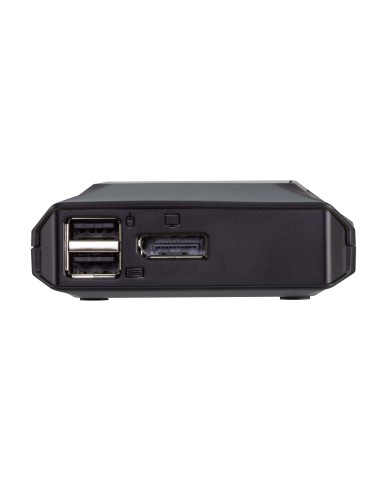 ATEN Switch KVM DisplayPort 4K USB-C a 2 porte con selettore di porte remoto