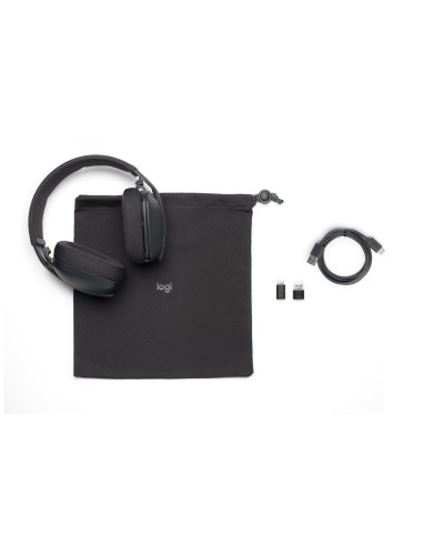 Logitech Zone Vibe Auricolare Wireless A Padiglione Musica e Chiamate Bluetooth Grafite